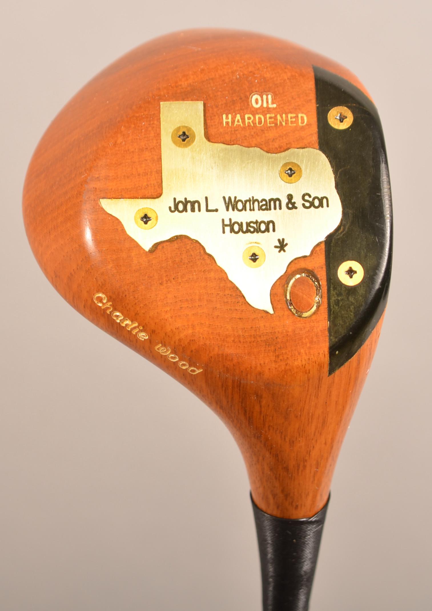 Charlie Wood "John L. Wortham & Son" Persimmon Driver (1 of 4)