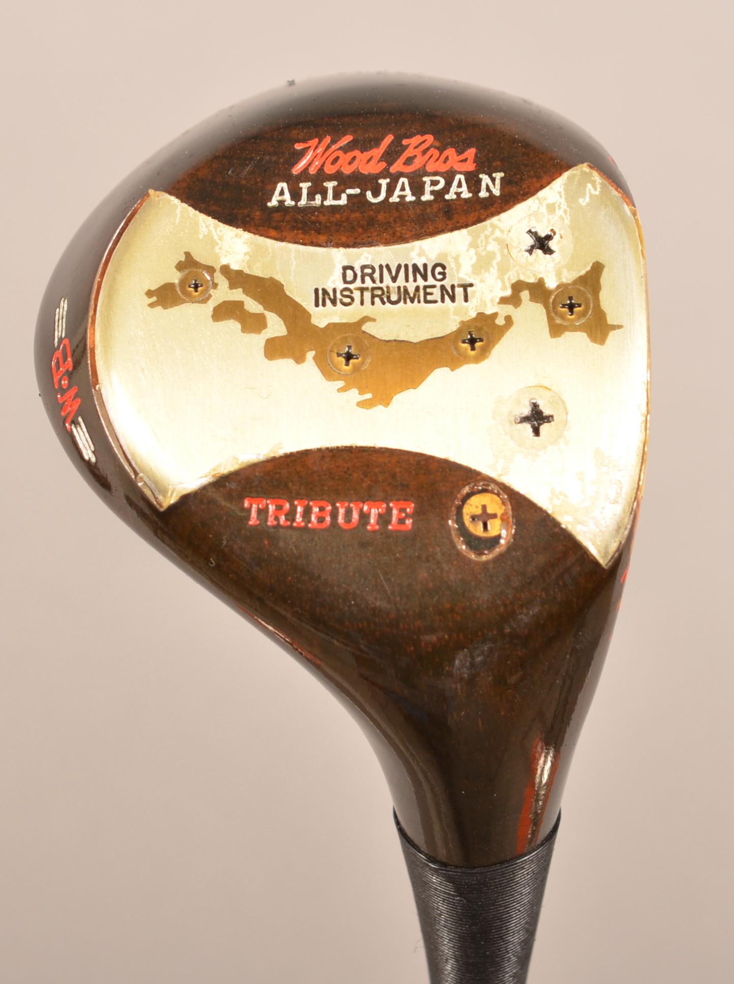 Wood Brothers All-Japan Tribute Persimmon Driver (1 of 5)