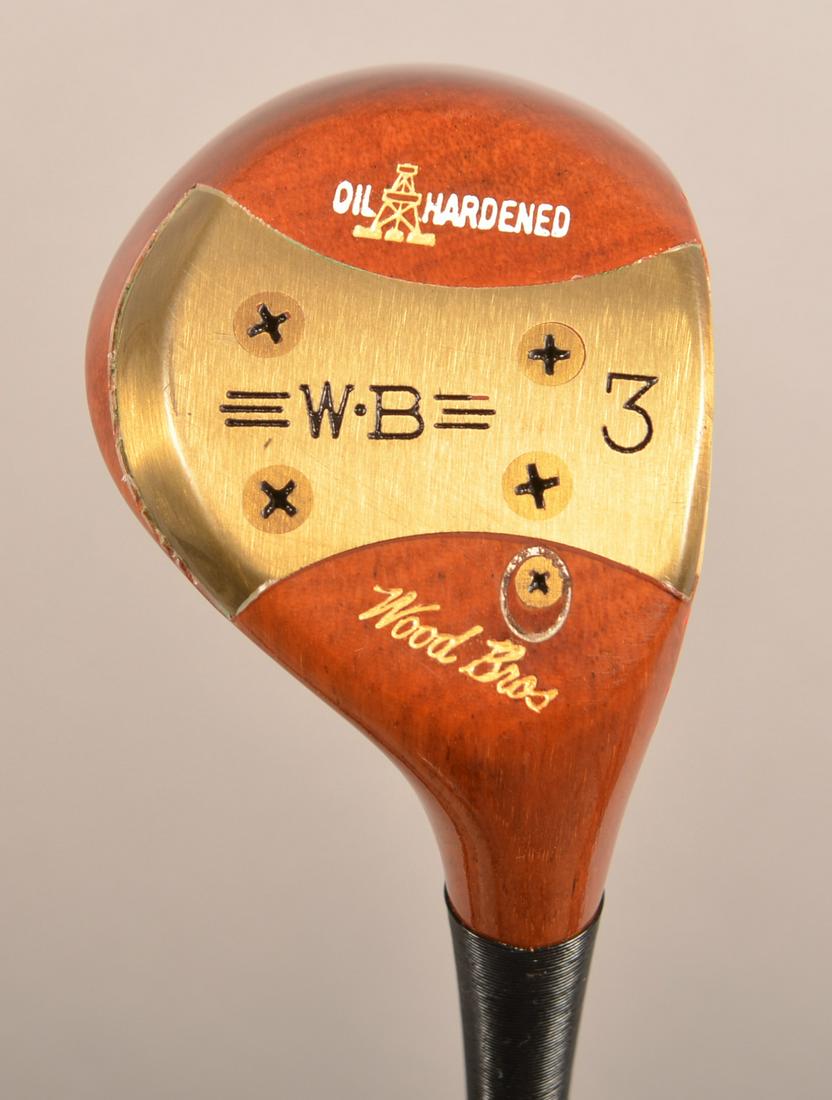 Wood Brothers Persimmon N 3 Wood (1 of 4)