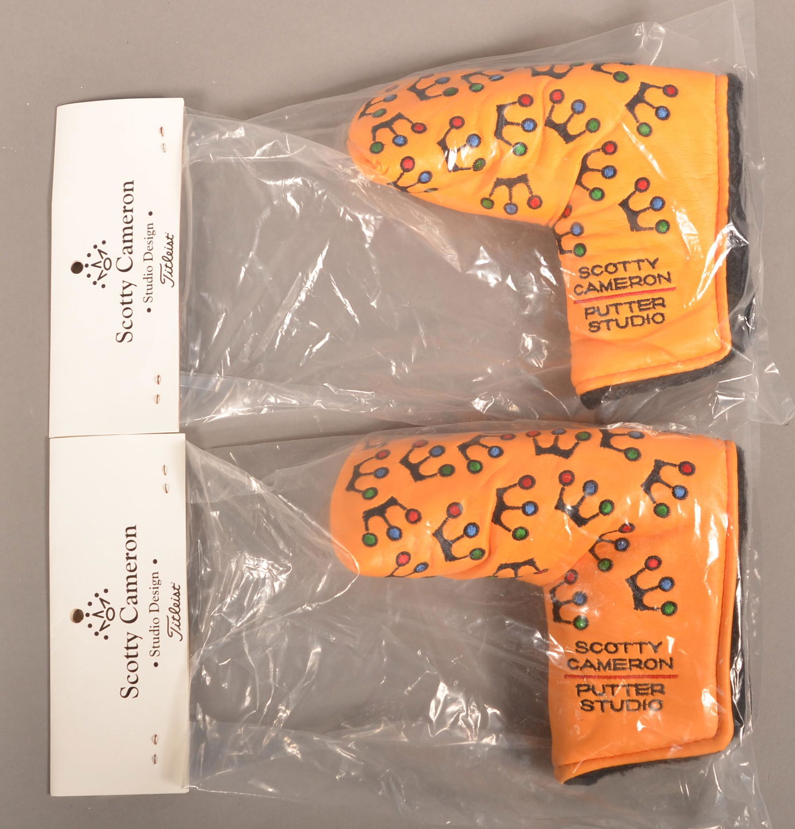 2 Scotty Cameron 2002 Yellow Mini Crown Headcovers (1 of 3)