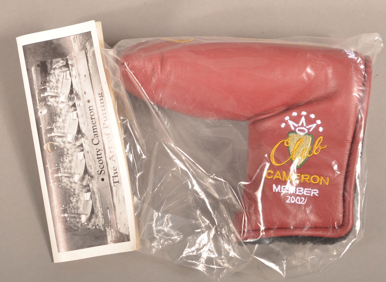 2002 Club Scotty Cameron Putter Cover (1 of 3)