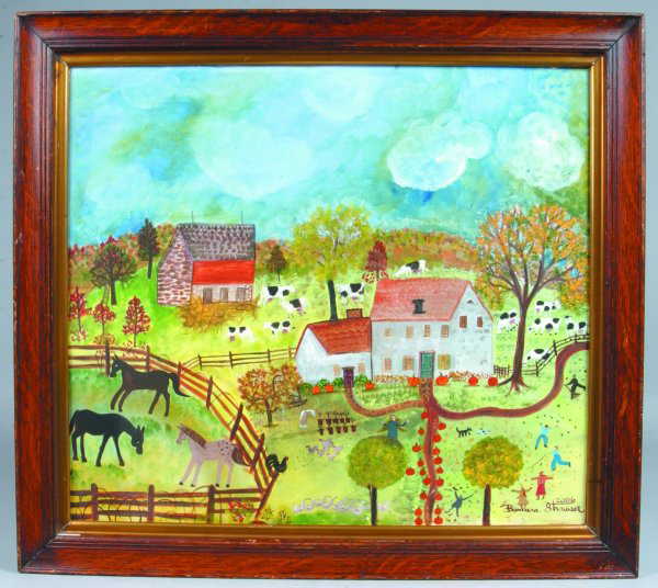 94 Barbara Strawser 2006 Watercolor on Paper depicting