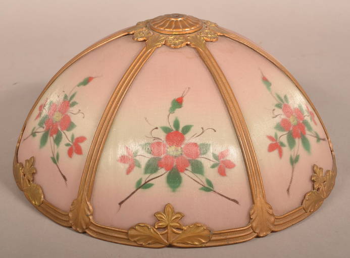 Antique Glass Table Lamp Shade