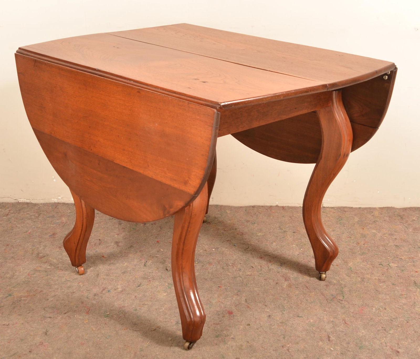 Victorian Walnut Drop Leaf Table (1 of 4)