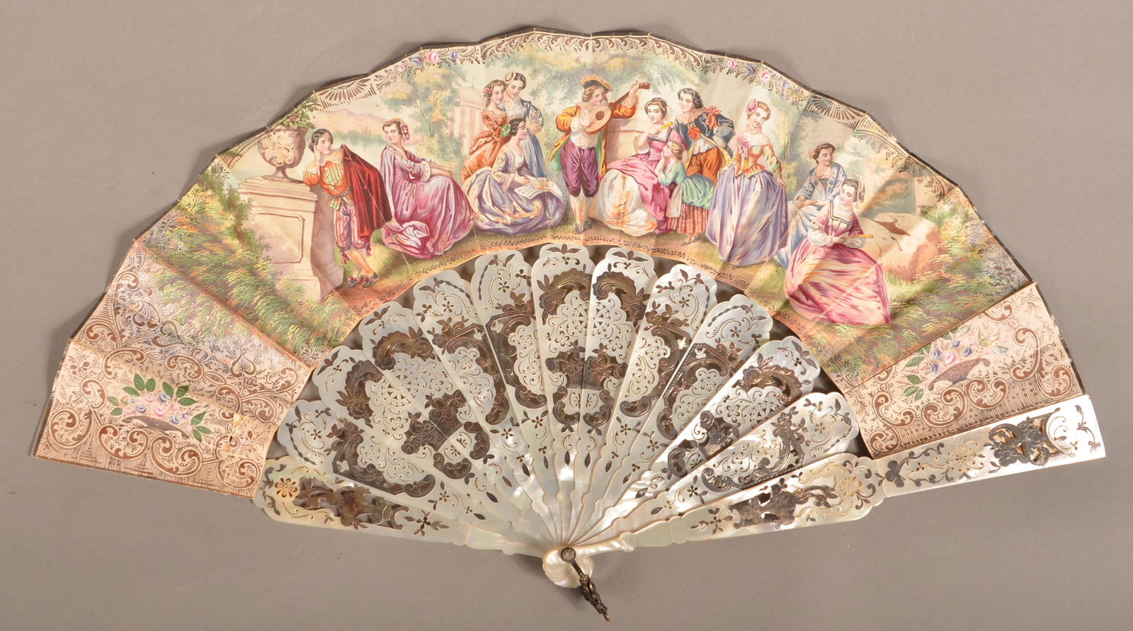 19th Century Tiffany & Co. Ladies Hand Fan. (1 of 7)