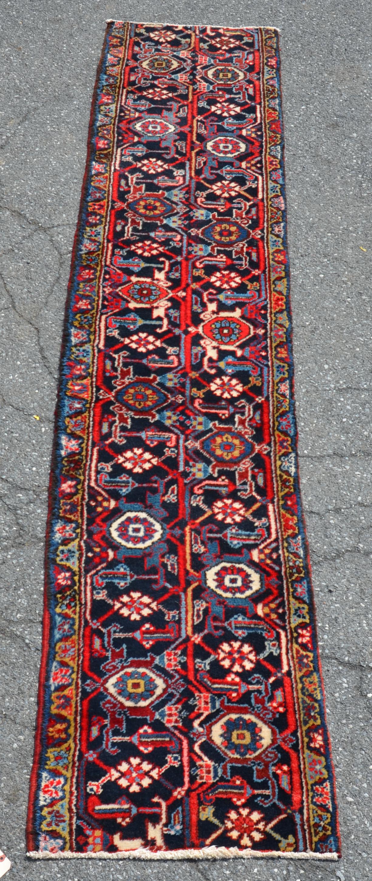Vintage Floral/Geometric Oriental Runner. (1 of 6)