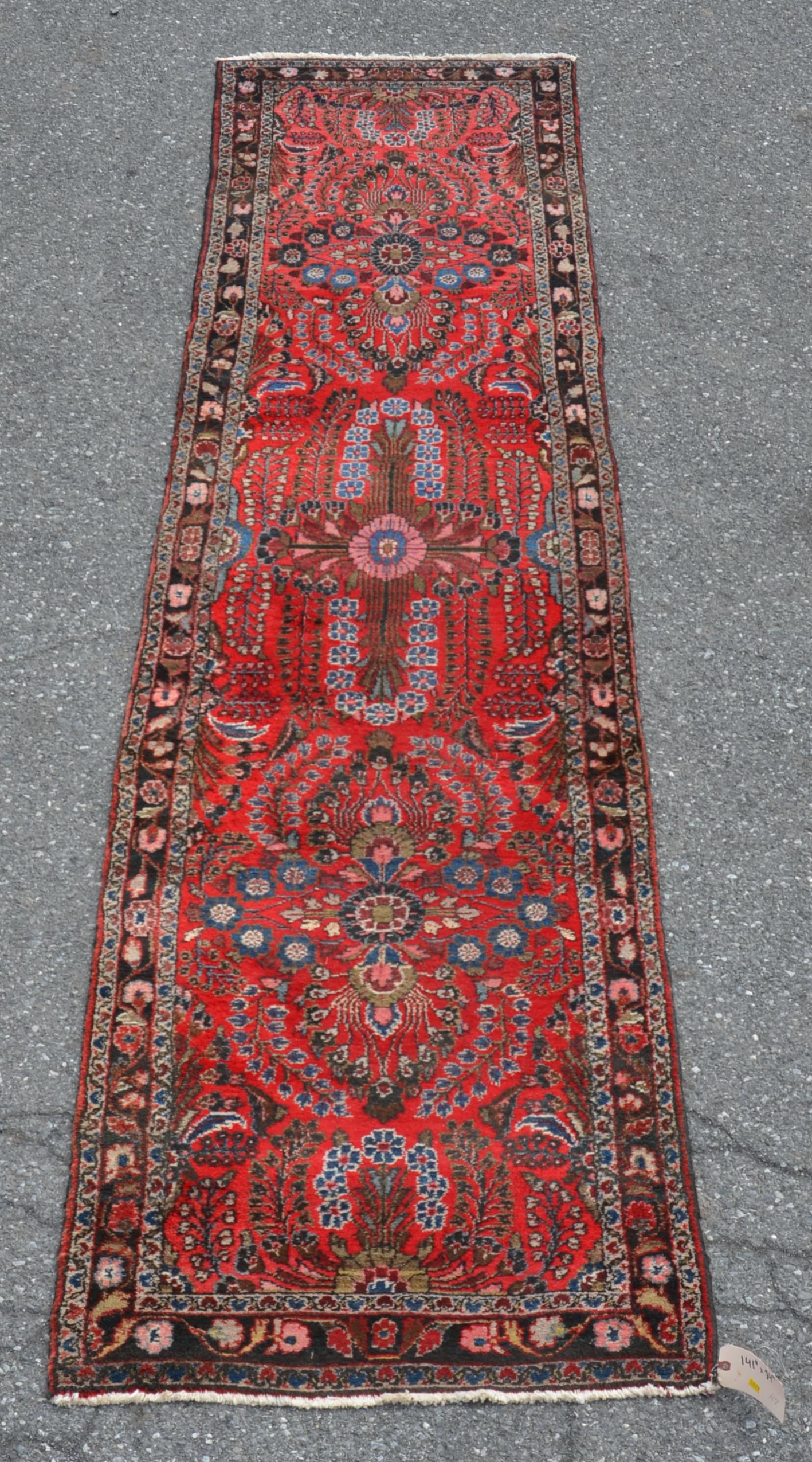 Vintage Oriental Floral Pattern Runner. (1 of 7)