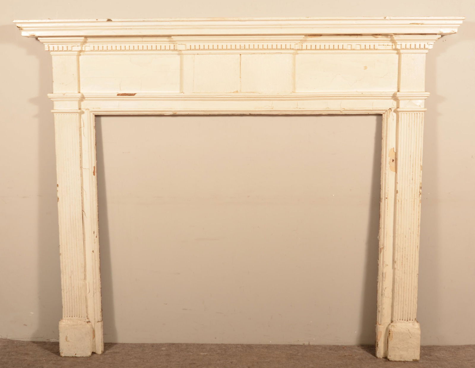 Pennsylvania Federal Architectural Fireplace Mantle. (1 of 5)