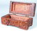578: Carved and Pyrography Wooden Box having hinged to - 3