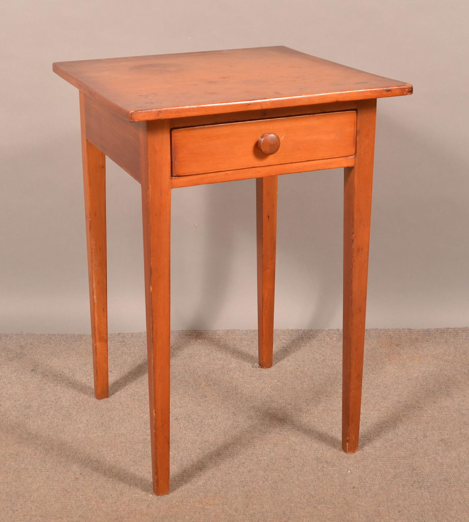 Pennsylvania Hepplewhite Softwood 1-Drawer Stand. (1 of 2)