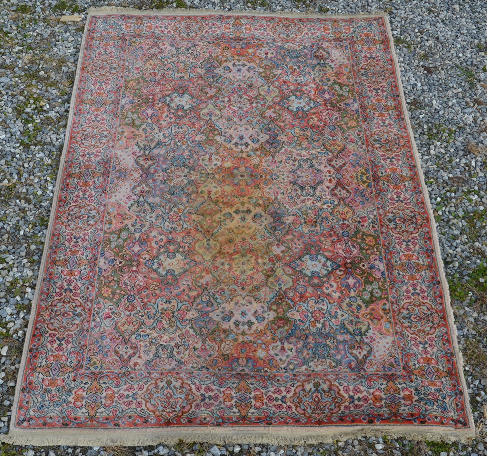 Karastan Cartouche Pattern Machine-Made Area Rug. (1 of 4)