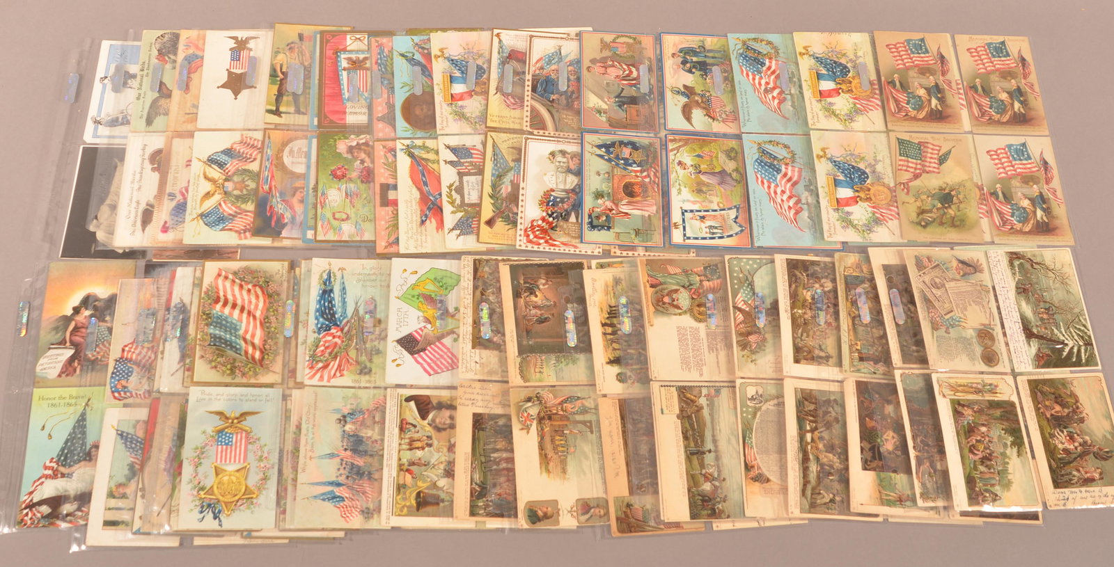 Postcard Lot-Patriotic. (1 of 2)