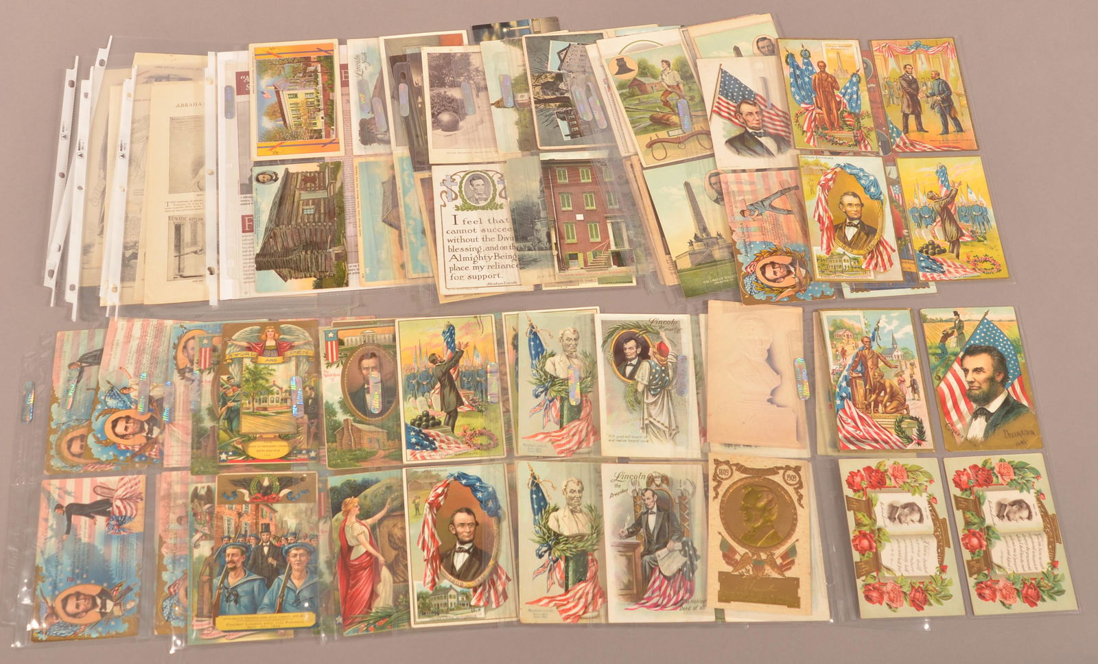 Postcard Lot-Abraham Lincoln (1 of 2)