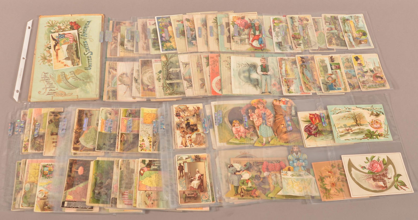 Premium Advertising Cards. Lion and Arbuckle. (1 of 2)