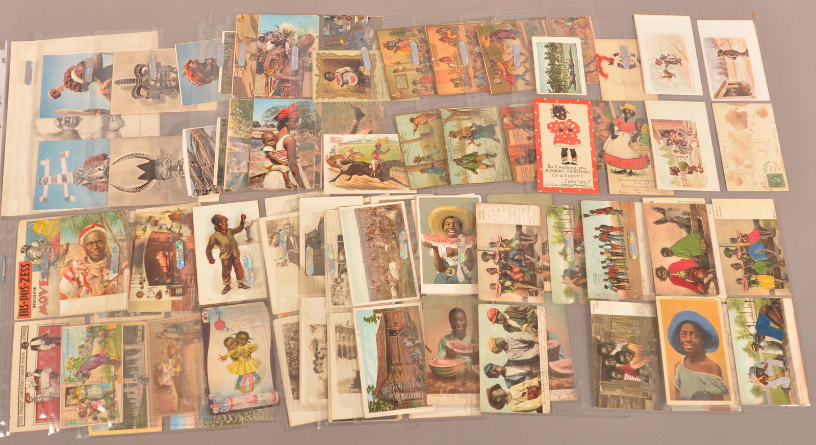 Postcard Lot-Black Memorabilia. (1 of 2)