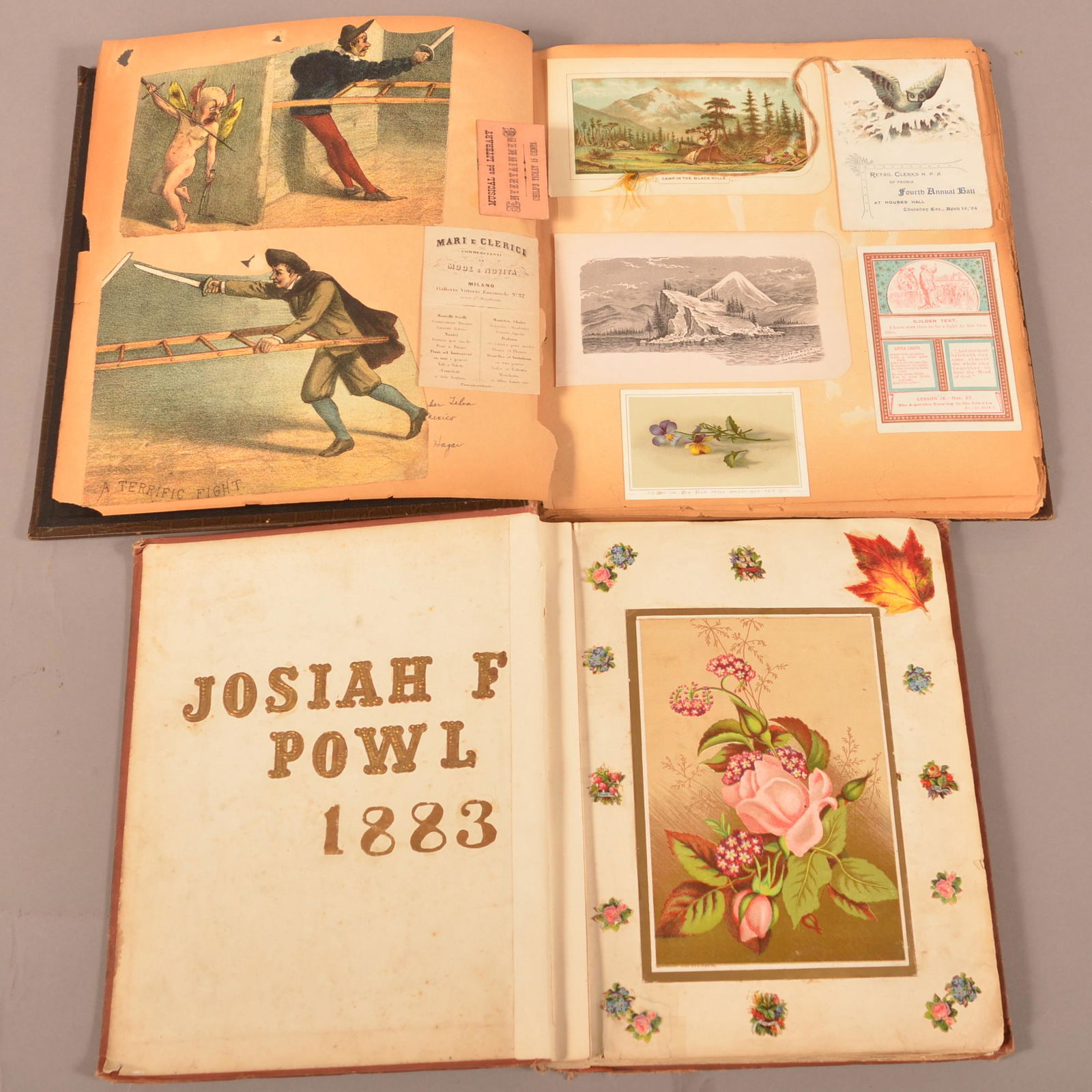 Two Victorian Scrapbooks. (1 of 7)