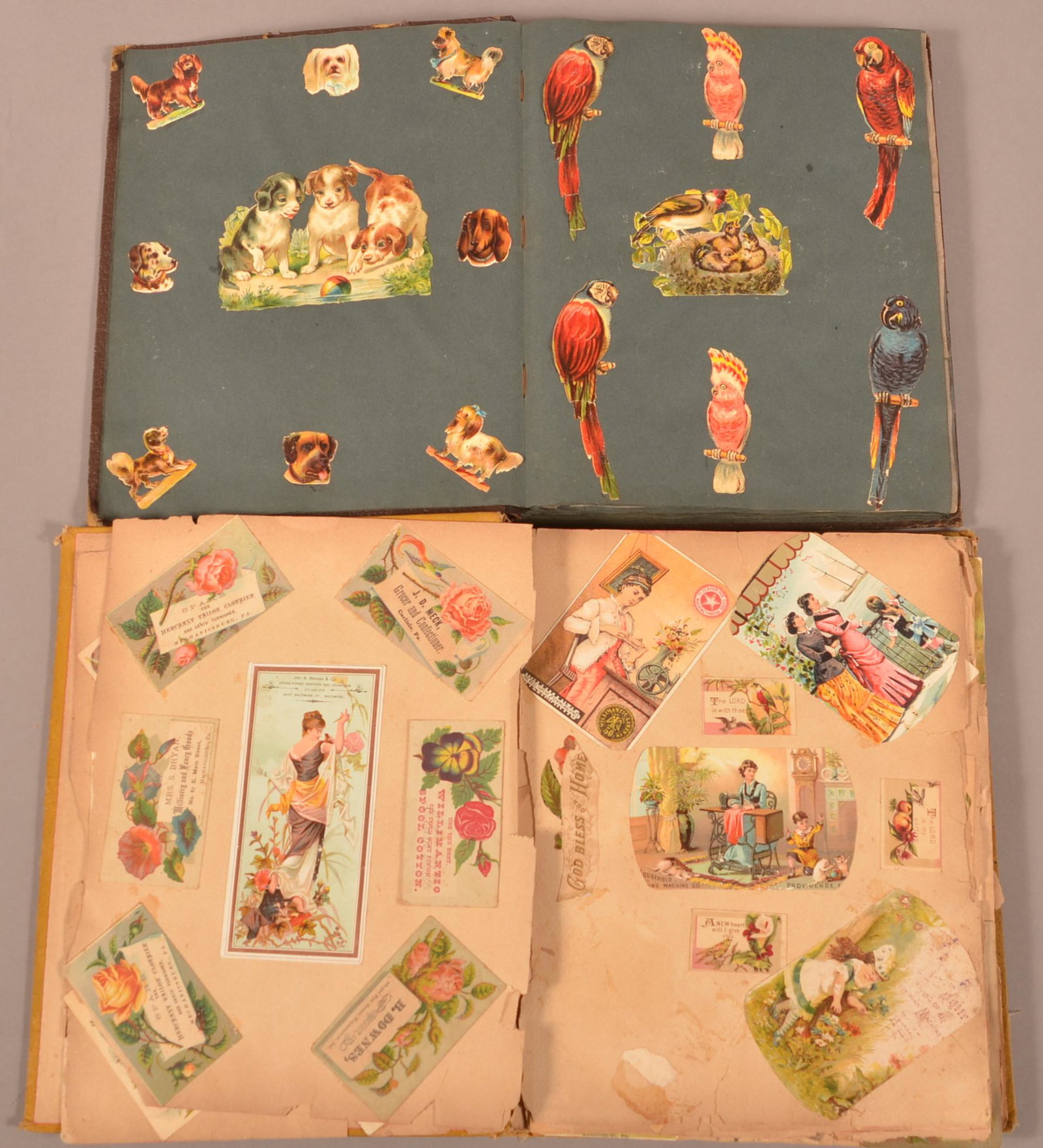 Two Victorian Scrapbooks. (1 of 6)