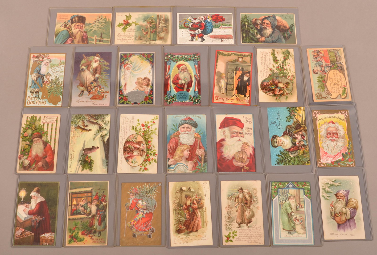 Postcard Lot-Santa and Christmas. (1 of 2)