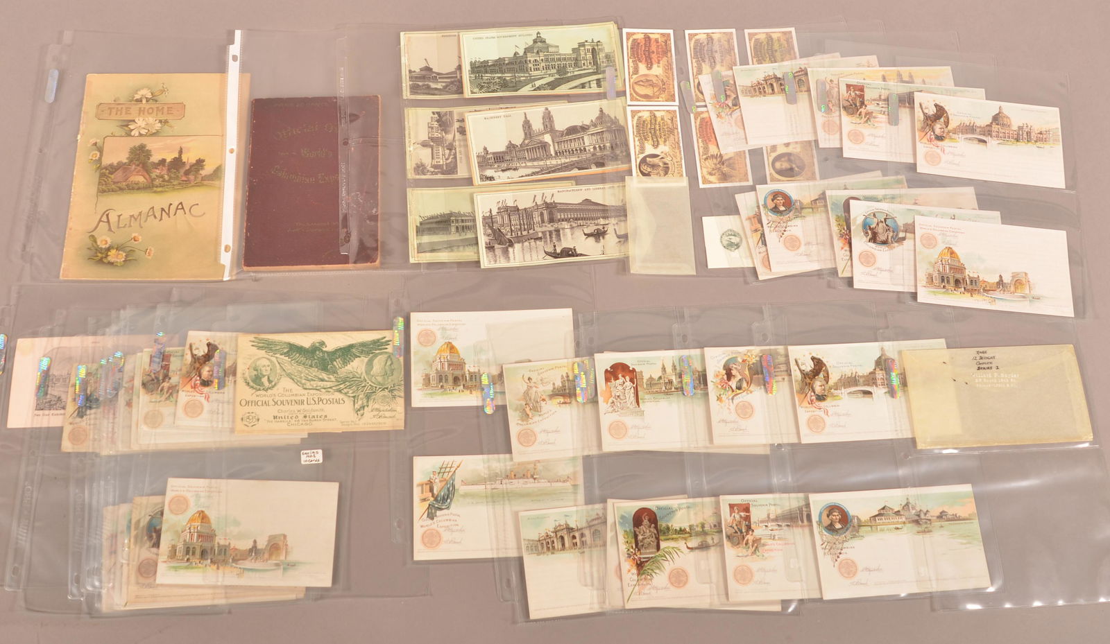 Postcard Lot-World's Columbian Exposition, 1893. (1 of 2)