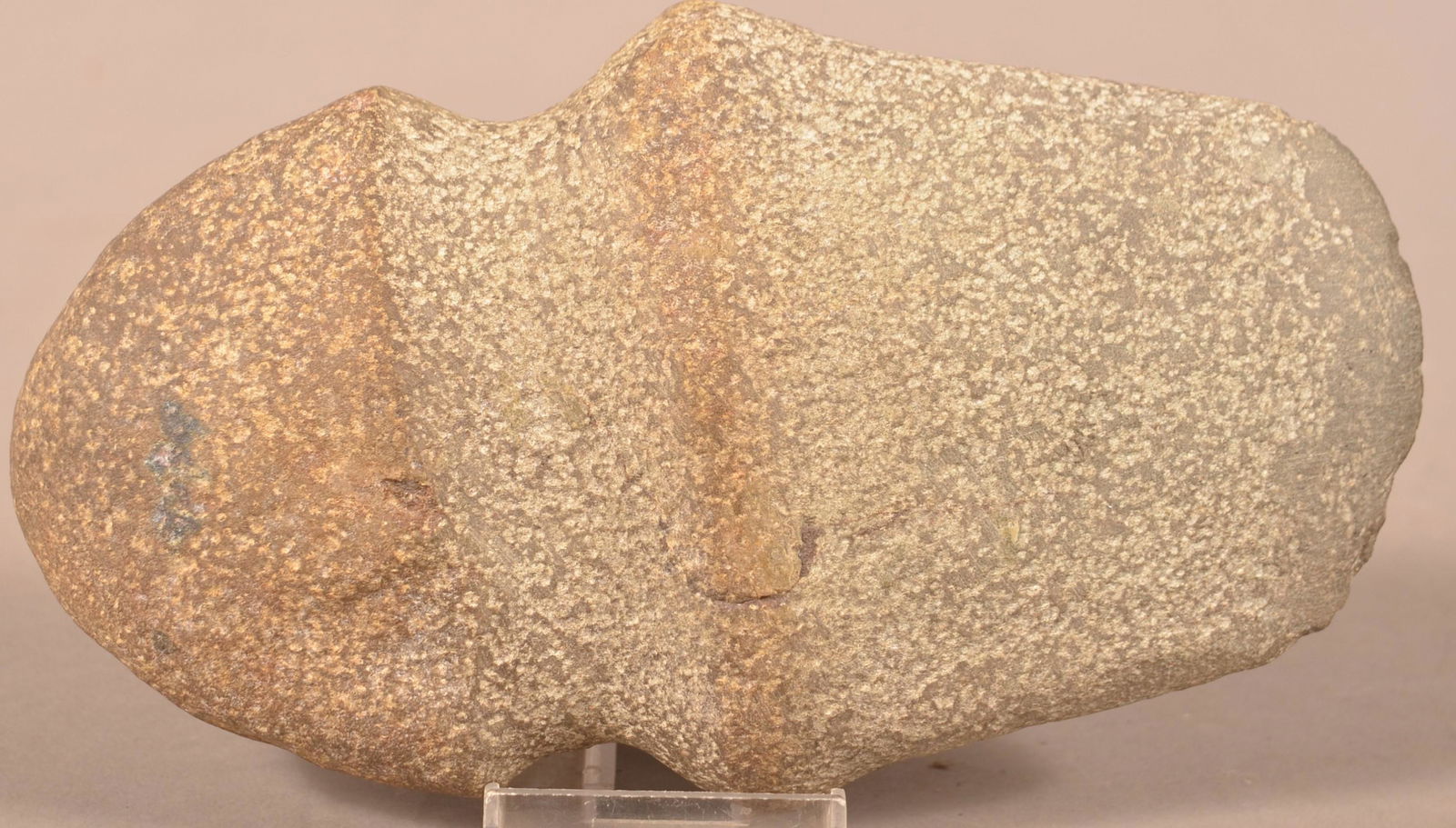 Ancient Full-Grooved Stone Axe Head. (1 of 3)