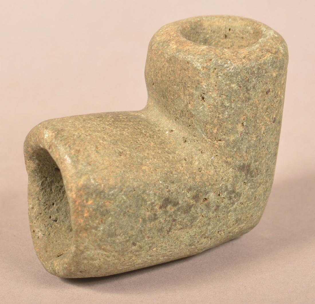 Inscribed Smith County, TN Stone Smoking Pipe Bowl. (1 of 3)