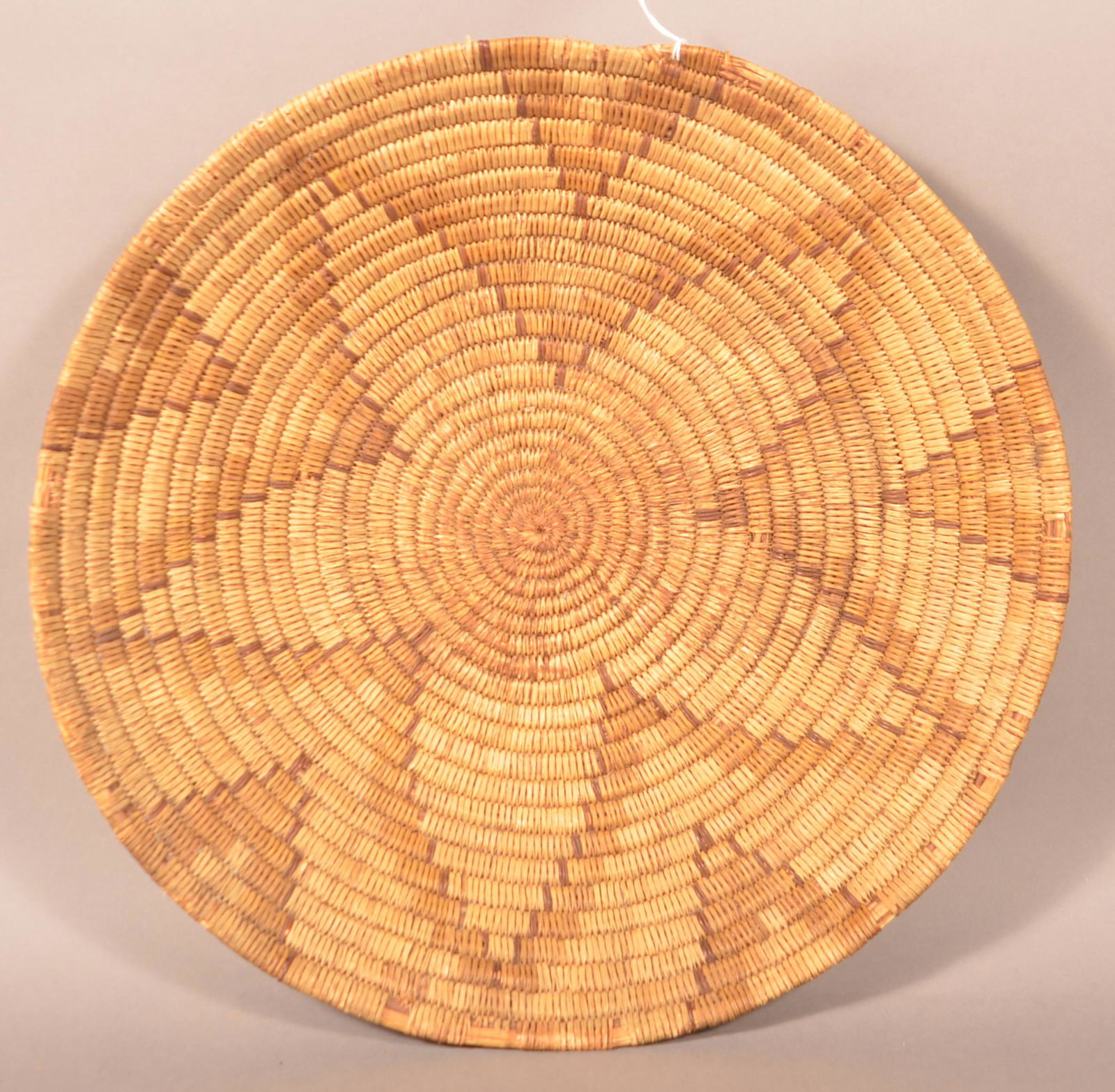 Antique Jicarilla Apache Coil Basket. (1 of 3)