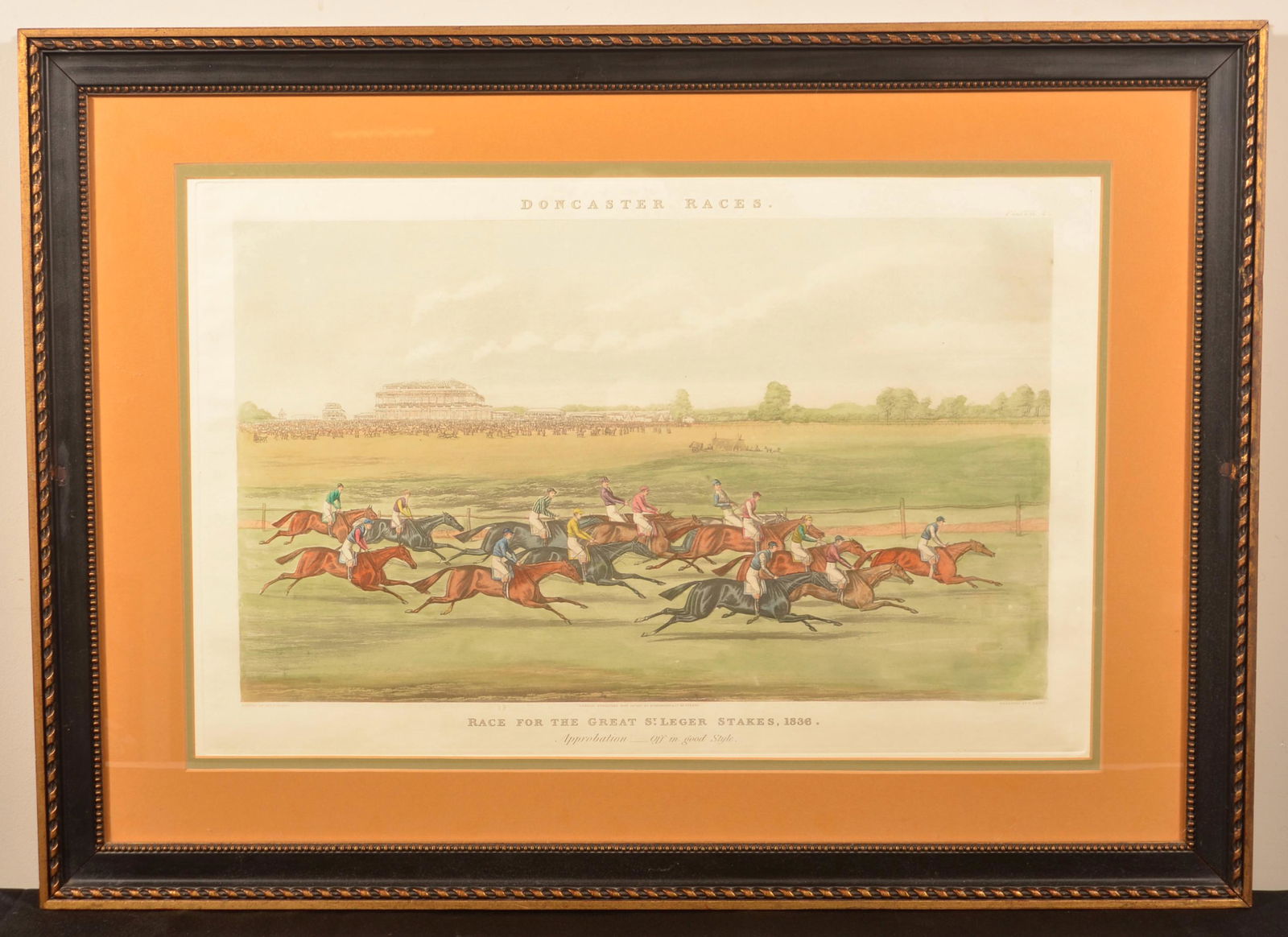 Doncaster Races Color Print. (1 of 3)