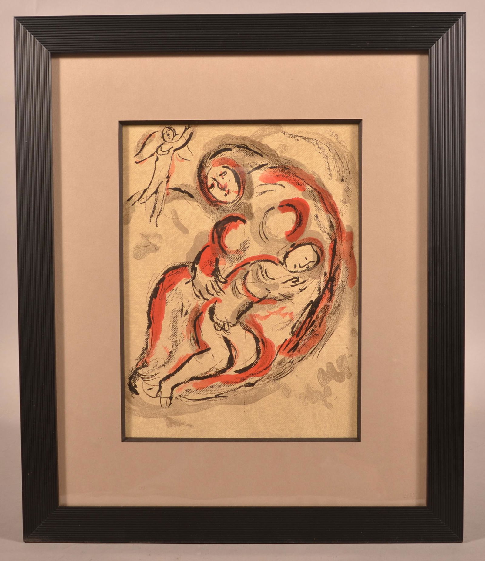 Marc Chagal "Hagar in the Desert." Original Lithograph. (1 of 4)