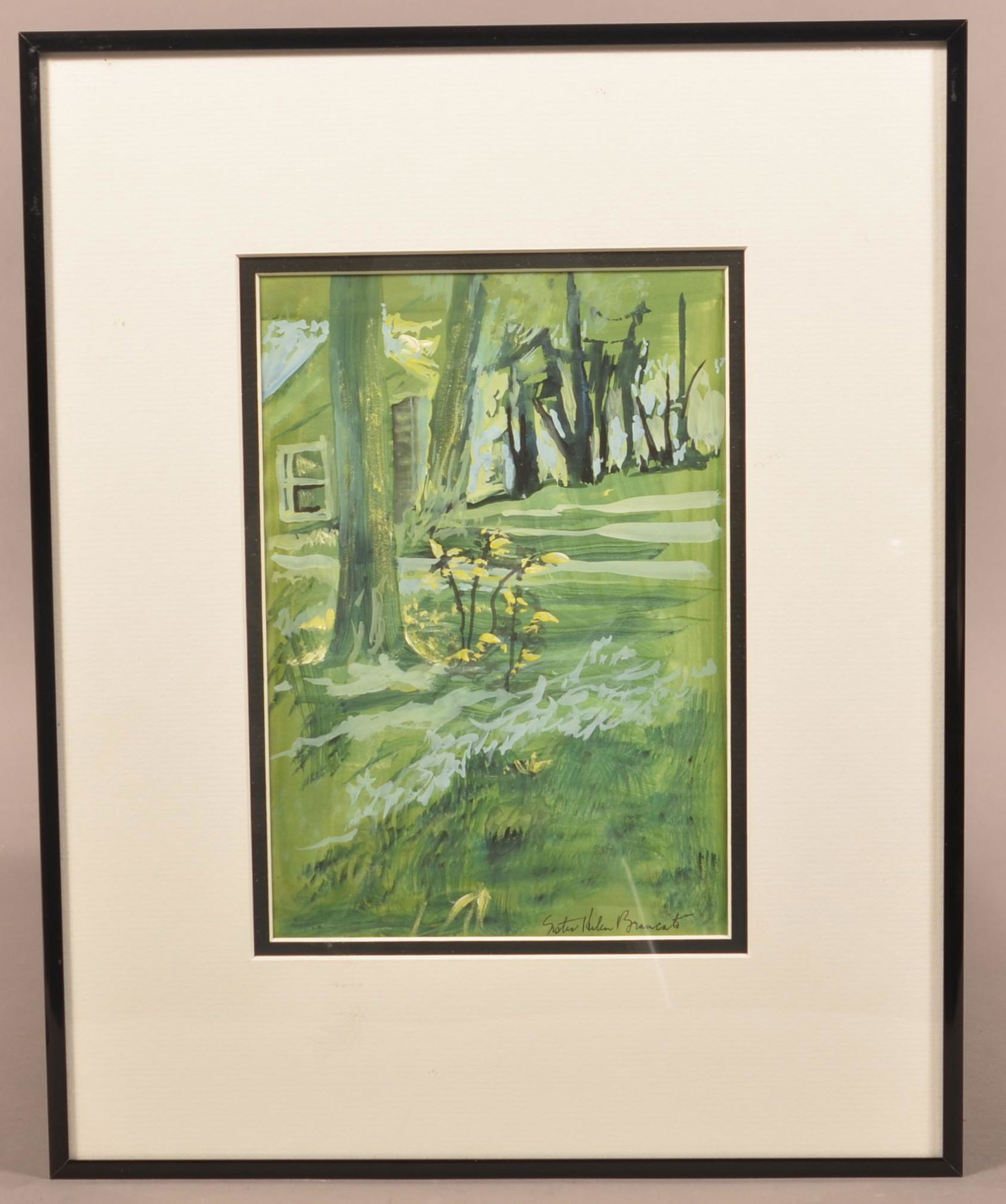 Sister Helen David Brancato Gouache on Paper. (1 of 4)