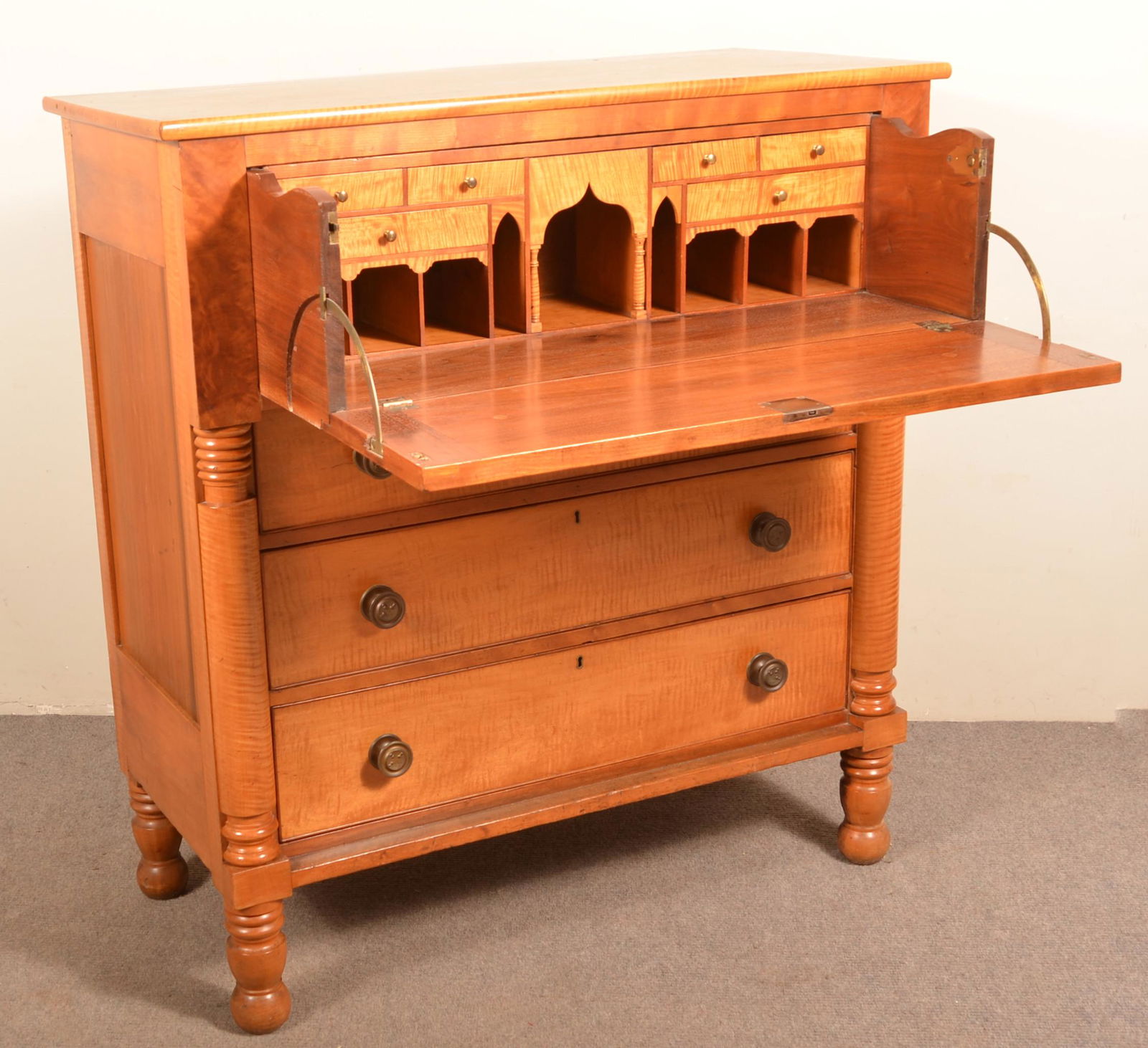 American Empire Butler's Desk. (1 of 8)