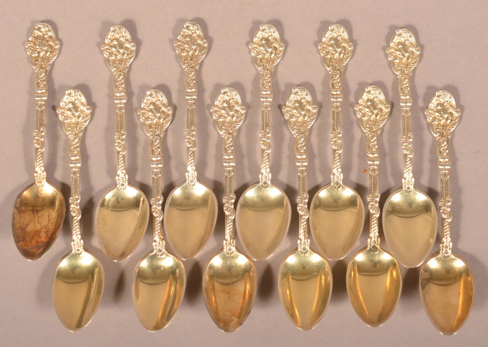 12 Gorham "Versailles" Sterling Silver Spoons (1 of 4)