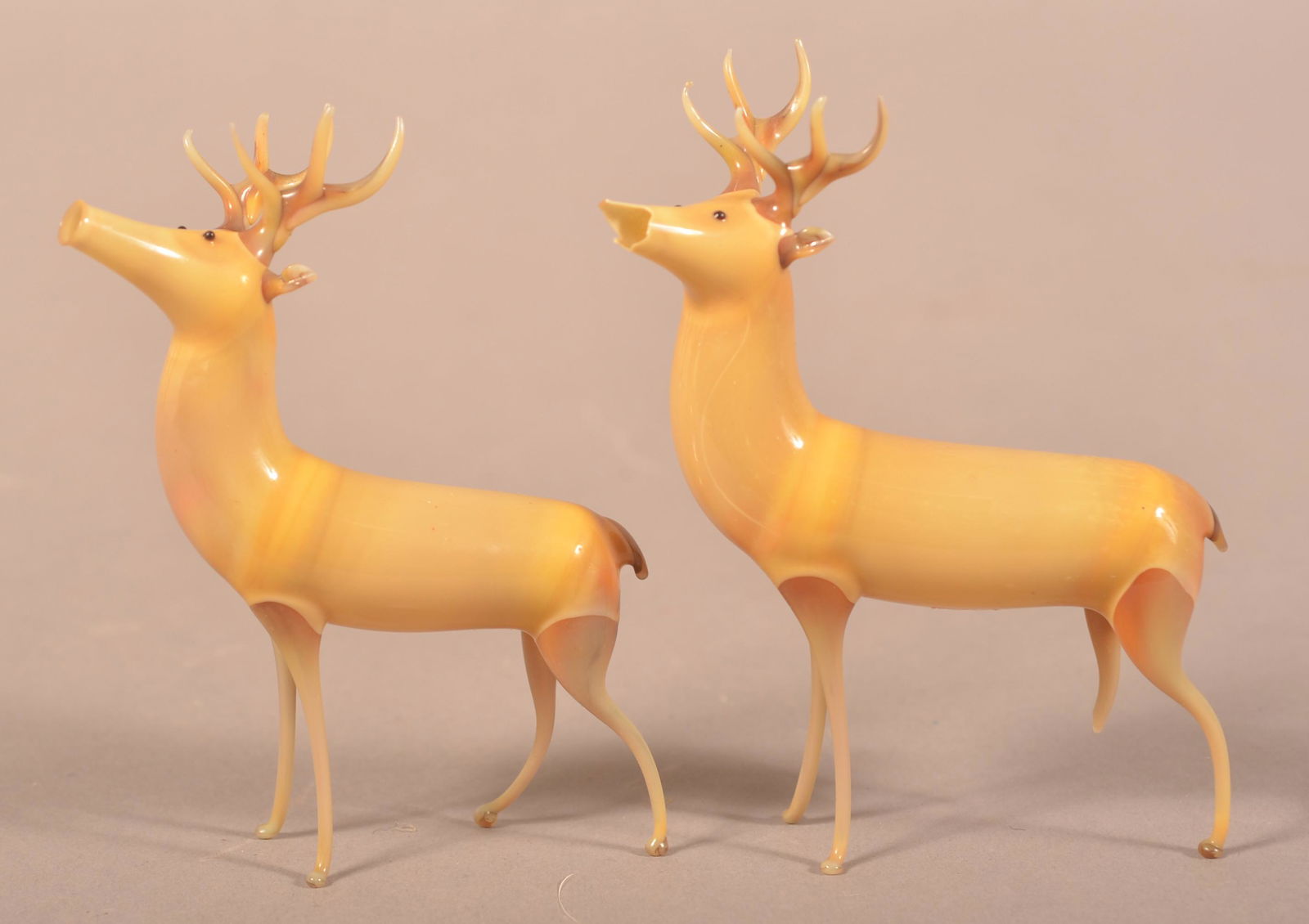 Two Hetra Stag Perfume Bottles. (1 of 3)