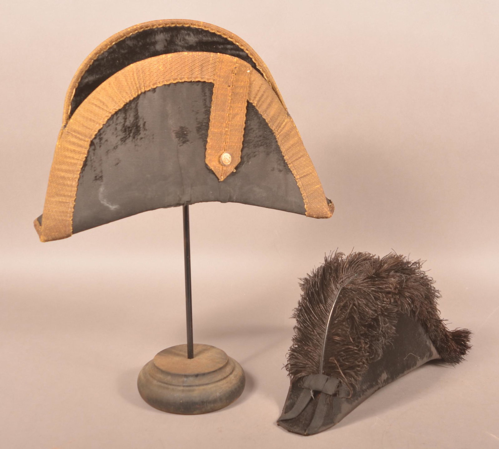 Two Early 19th Century Military Hats. (1 of 6)