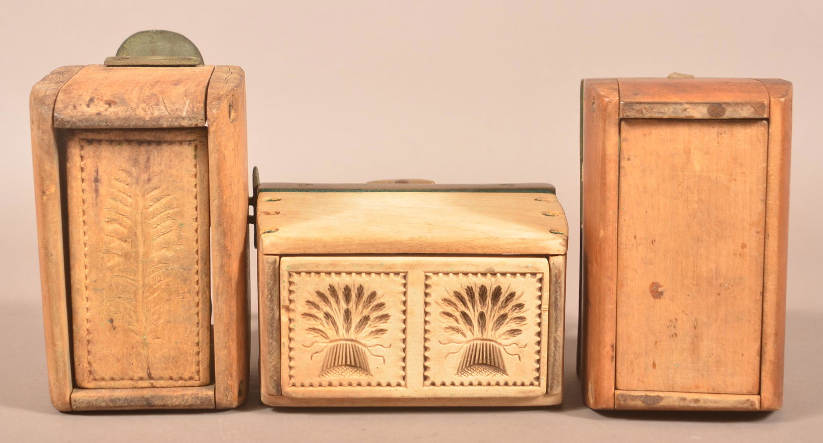 Three Eureka-Type Butter Printers. (1 of 3)