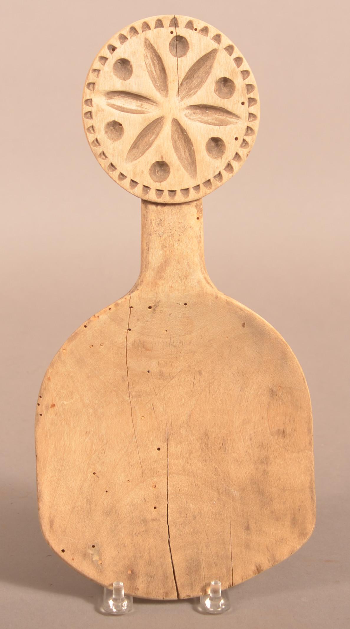 Butter Paddle with Double-Sided Butter Print. (1 of 4)