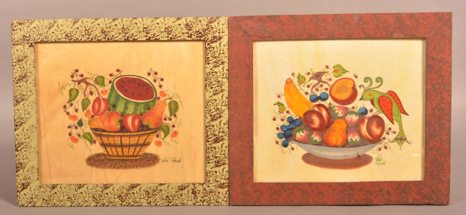 Two William Rank Still Life Theorem Paintings. (1 of 3)