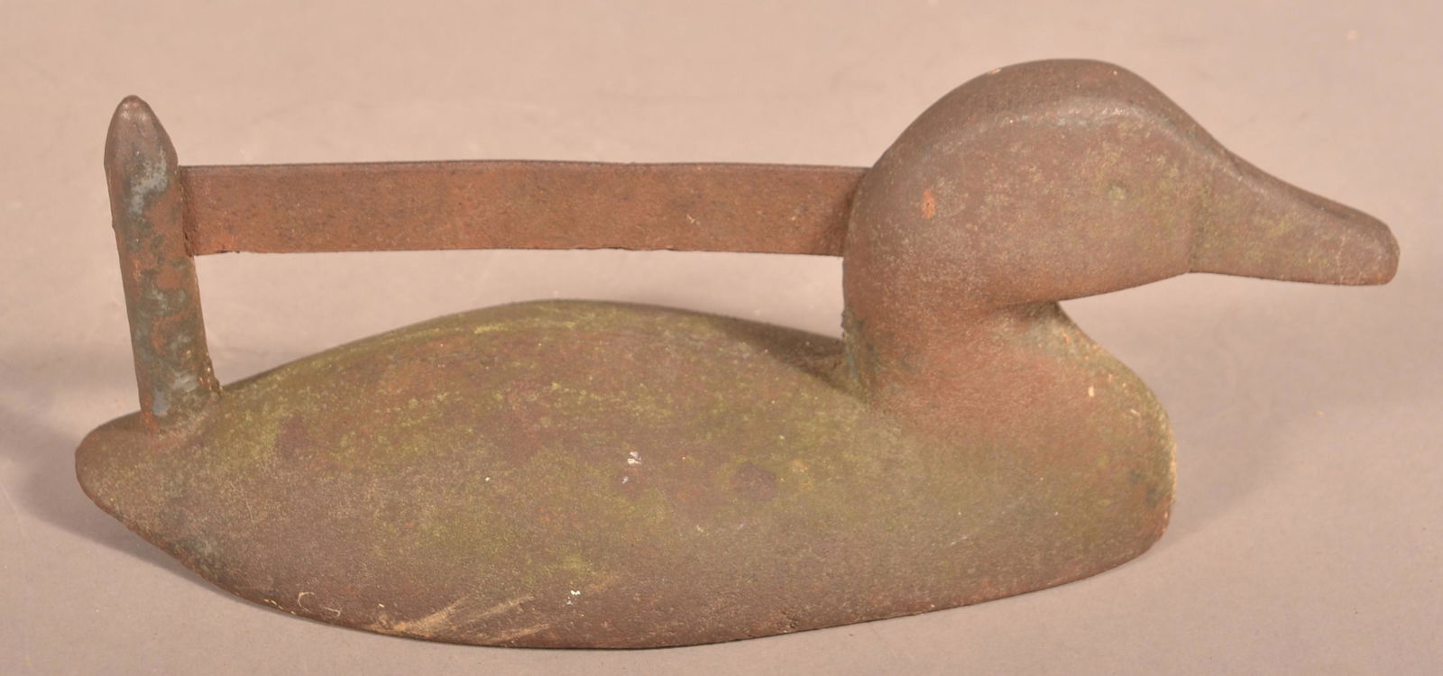 Cast Iron Duck Form Boot Scraper. (1 of 3)
