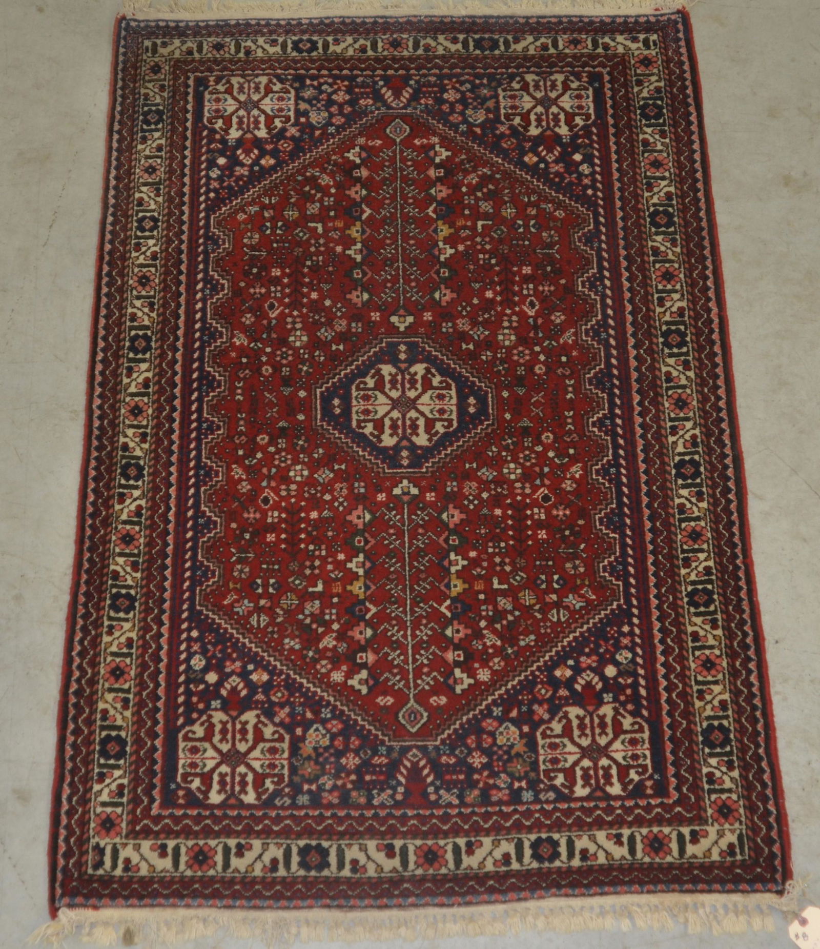 Vintage Floral Pattern Oriental Area Rug. (1 of 5)