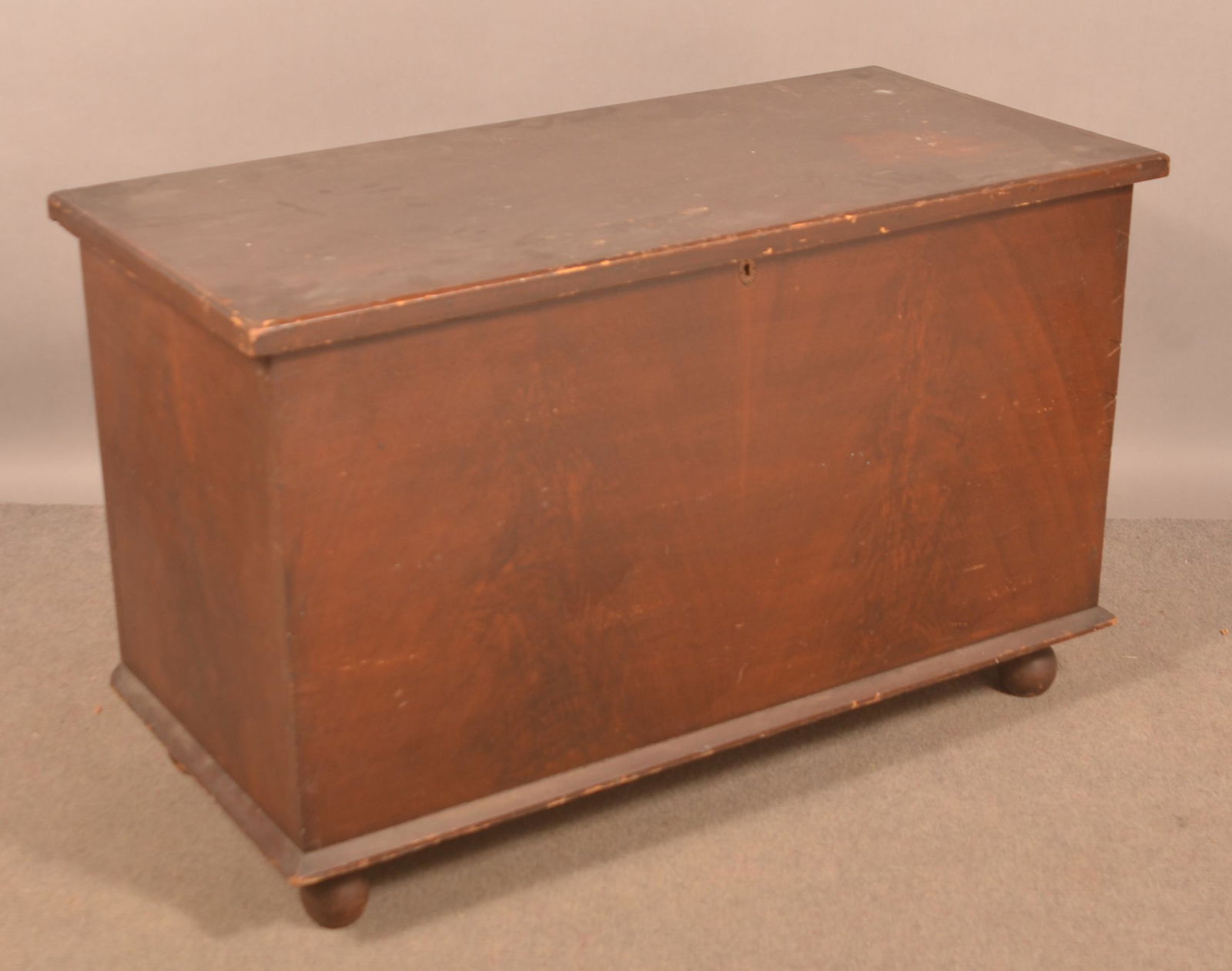 PA Feather Grain Painted Softwood Blanket Chest. (1 of 4)