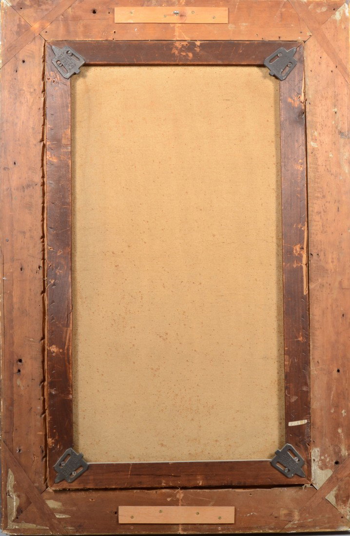 Oil on Canvas Three quarter size Portrait of Woman - 2