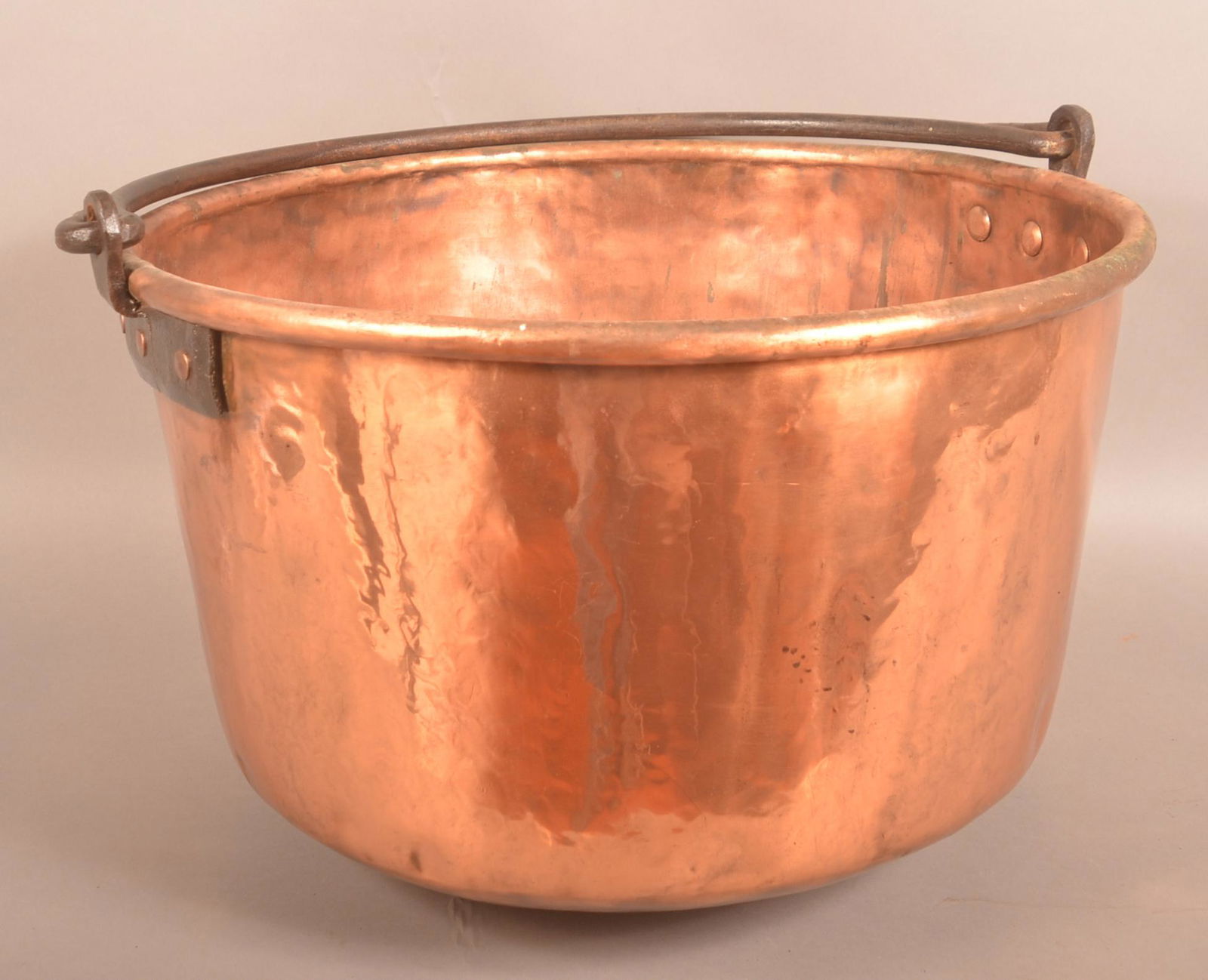 Pennsylvania 19th Century Copper Apple Butter Kettle. Oct 15, 2022