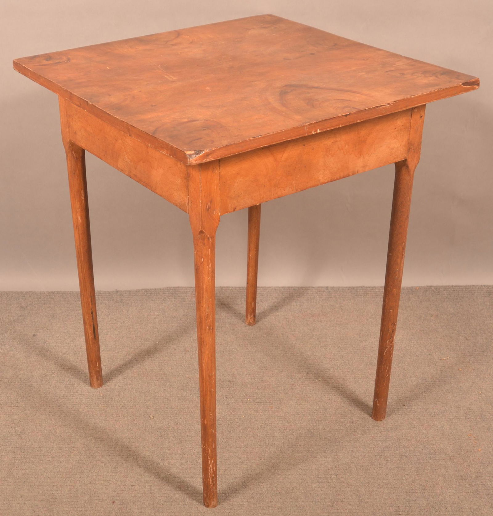 Early 19th Century Grain-Painted Softwood Stand. (1 of 3)