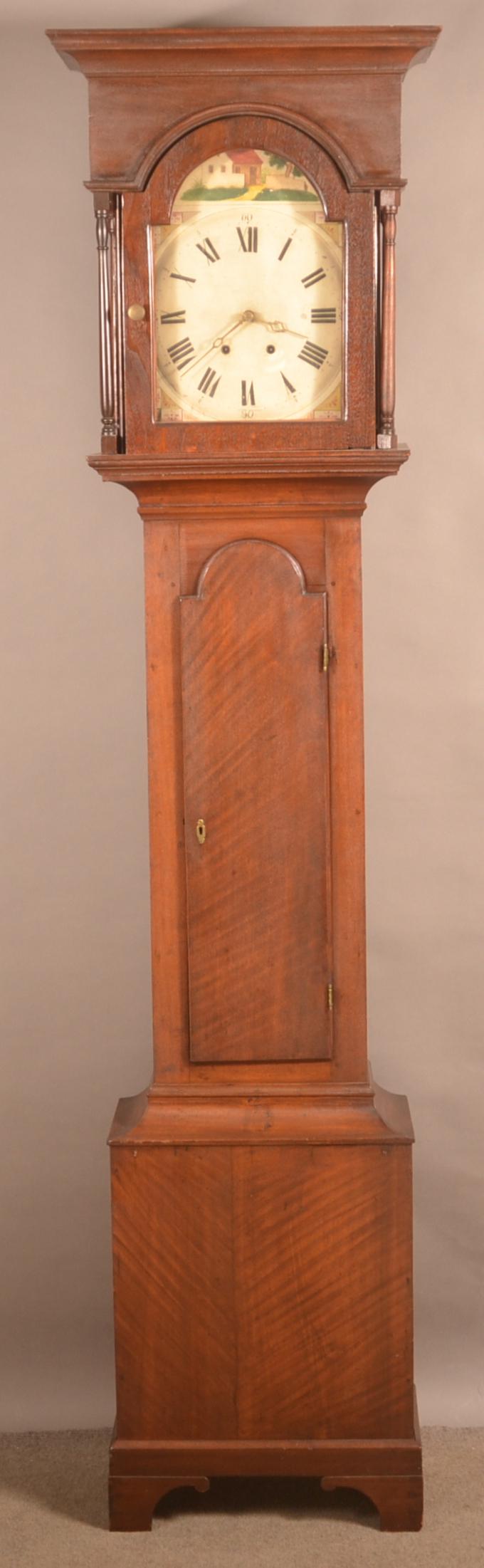 Walnut Early 19th Century Tall Case Clock. (1 of 7)