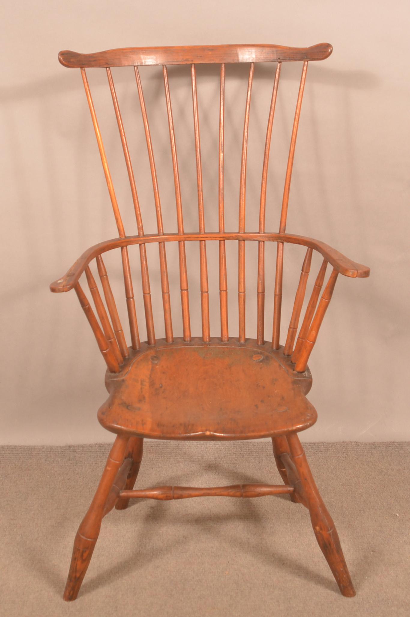 American Comb-Back Windsor Armchair. (1 of 4)