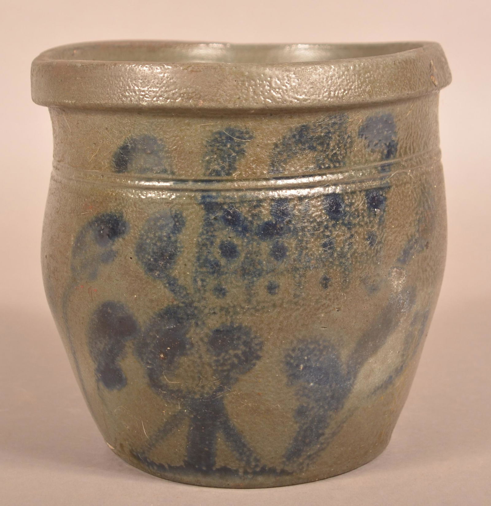 Glazed Stoneware Storage Jar Dated 1837. (1 of 6)