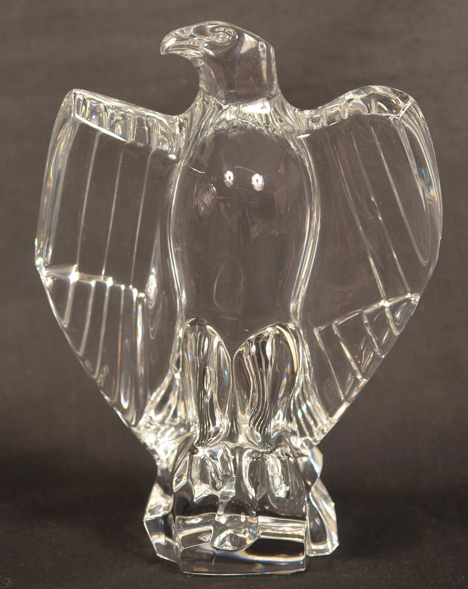 Vintage Baccarat Crystal Glass Napoleonic Eagle. (1 of 4)