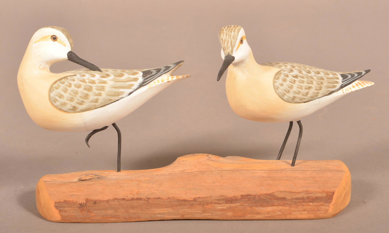 H.V. Shourds 2000 Shore Bird Carving. (1 of 3)