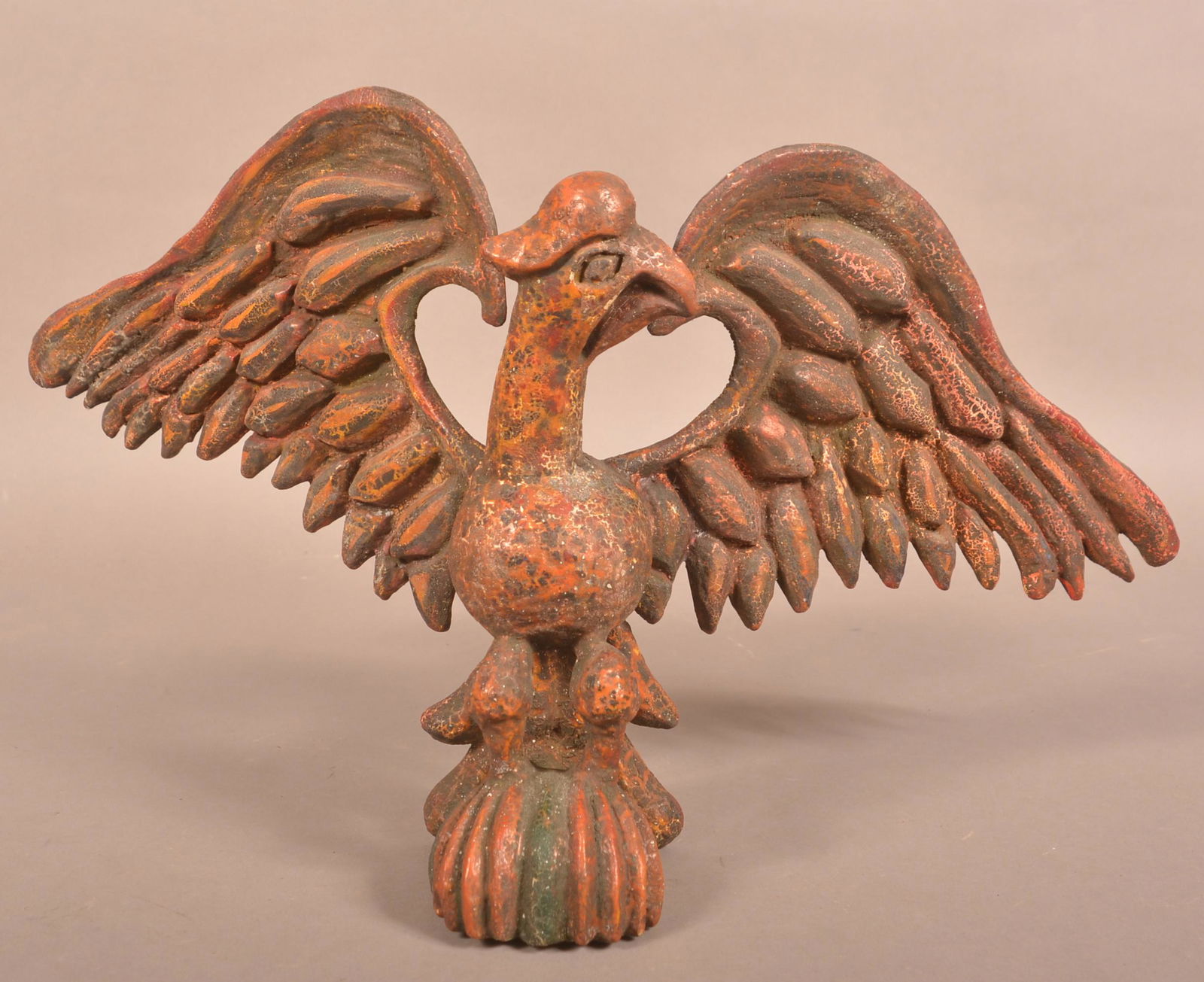 Schimmel Type Folk Art Eagle Carving. (1 of 3)