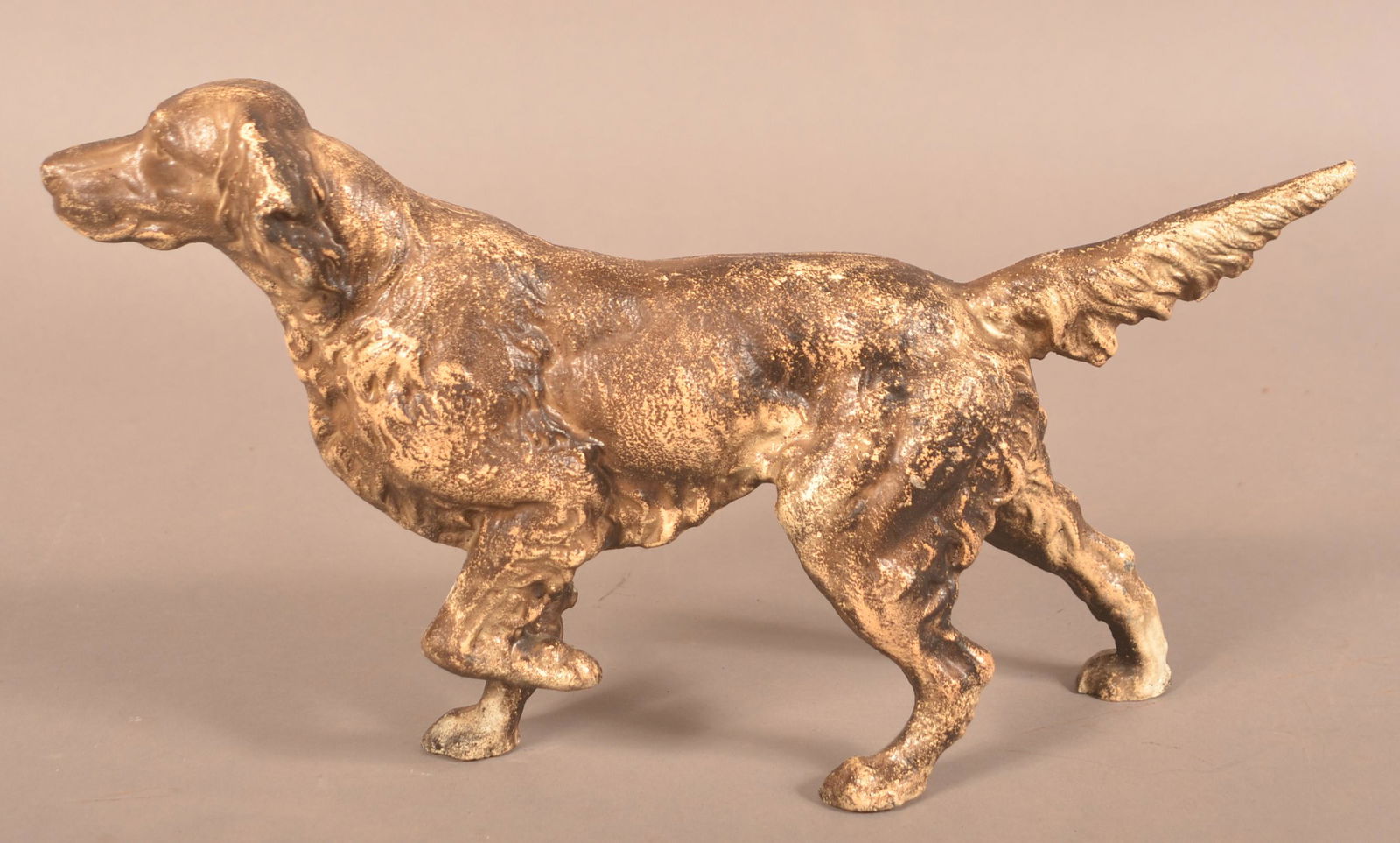 Hubley Cast Iron Setter Dog Doorstop. (1 of 3)