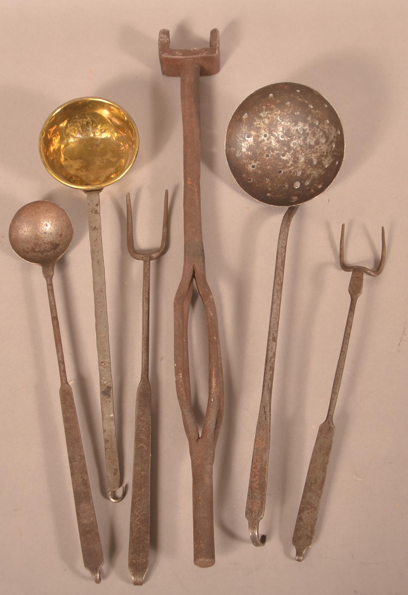 Lot of 19th Century Ironware. (1 of 4)